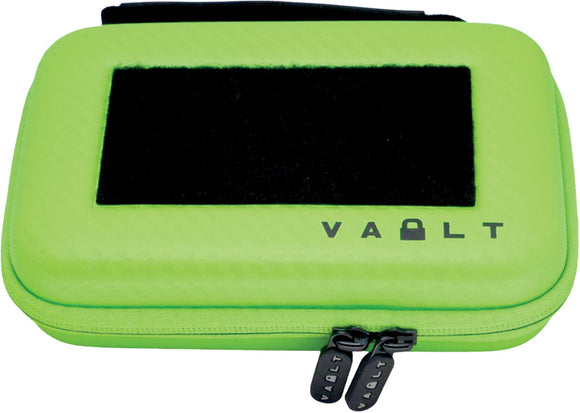 Vault Case Co. Nano Green Carbon Fiber Storage Knife Case 003GRN