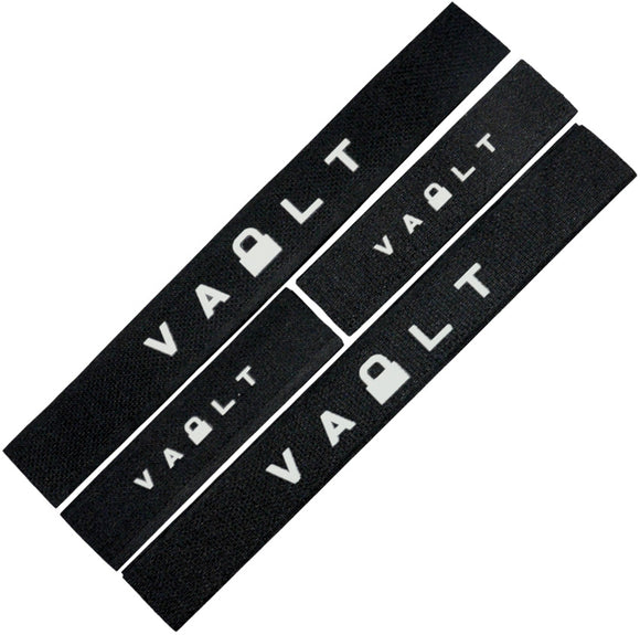 Vault Case Co. Black Clip Strips Set of Four TCSS