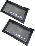 Vault Case Co. Black Small Parts Pouch Set of Two SP2P