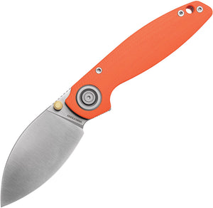 Vosteed Shilin Cutter Vanchor Lock Orange G10 Folding 154CM Pocket Knife A2801