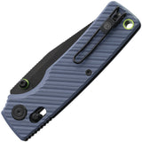 Vosteed Porcupine ModSwap Crossbar Lock Blue G10 Folding 154CM Knife A3102