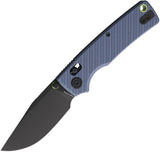 Vosteed Porcupine ModSwap Crossbar Lock Blue G10 Folding 154CM Knife A3102