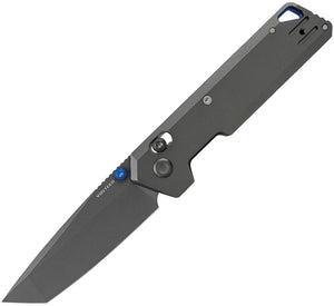 Vosteed Parallel Crossbar Lock Dim Gray Titanium Folding 154CM Tanto Pocket Knife A3510