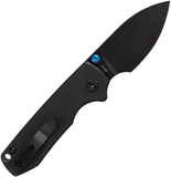 Vosteed Raccoon Cub Linerlock Black G10 Folding 14C28N Drop Point Pocket Knife A3601