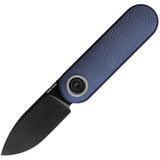 Vosteed Corgi-V Vanchor Lock Dark Slate Blue Aluminum Folding 14C28N Pocket Knife A3723