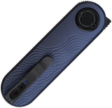 Vosteed Corgi-V Vanchor Lock Dark Slate Blue Aluminum Folding 14C28N Pocket Knife A3723