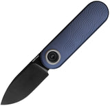Vosteed Corgi-V Vanchor Lock Dark Slate Blue Aluminum Folding 14C28N Pocket Knife A3723