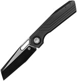 Vosteed Xeno Vanchor Lock Black Titanium Folding Vanax Pocket Knife A3803