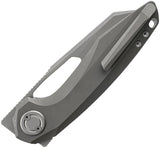 Vosteed Thunderbeast Vanchor Lock Dim Gray Titanium Folding Bohler M390 Pocket Knife A4302