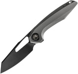 Vosteed Thunderbeast Vanchor Lock Dim Gray Titanium Folding Bohler M390 Pocket Knife A4304