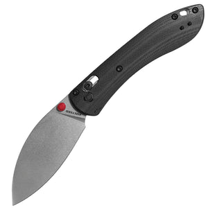 Vosteed Mini Nightshade Crossbar Lock Black G10 Folding 14C28N Knife MNNSVWGH