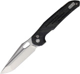 Vosteed Thunderbird Trek Lock Green & Black G10 Folding Satin S35VN Pocket Knife TB3SG3