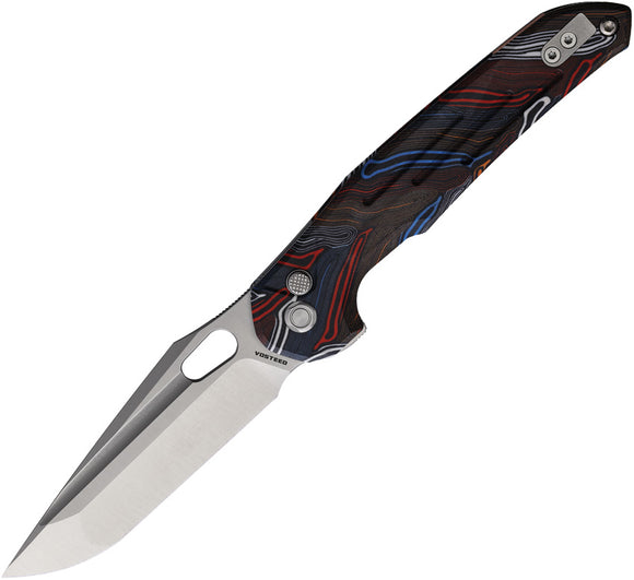 Vosteed Thunderbird Trek Lock Magpie Multi-Color G10 Folding S35VN Pocket Knife TB3SG4