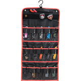 Vosteed Black & Orange 15 Pocket Easy Carry Knife Storage Roll Bag X0116