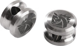 Vosteed Logo Gray Titanium Lanyard Knife Bead Accessory X0117