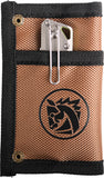 Vosteed Brown & Black Folding Pocket Knife Pouch X0131