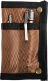 Vosteed Brown & Black Folding Pocket Knife Pouch X0131