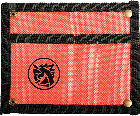 Vosteed Orange & Black Folding Pocket Knife Pouch X0133