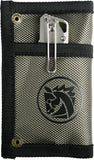 Vosteed Green & Black Folding Pocket Knife Pouch X0134