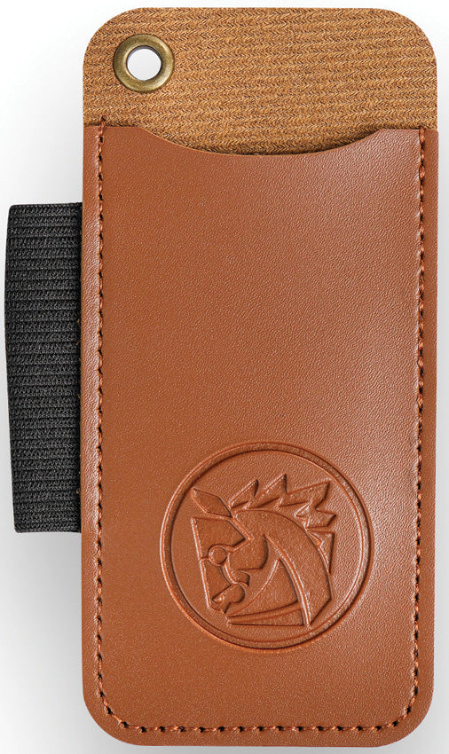 Vosteed Brown Leather Folding Pocket Knife Sheath X0141