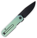Vero Engineering Avid 1 Linerlock Jade G10 Folding S45VN Pocket Knife AVBWJ