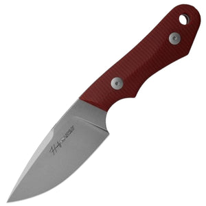 Viper Handy Red G10 MagnaCut Steel Fixed Blade Knife w/ Sheath 4040GR