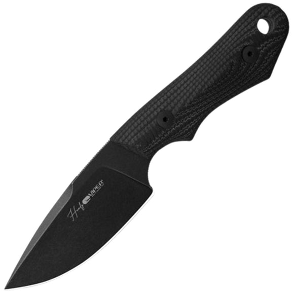 Viper Handy Blackout SureTouch MagnaCut Steel Fixed Blade Knife w/ Sheath 4042GG
