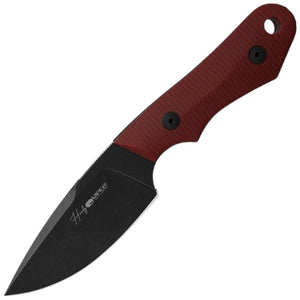Viper Handy Red G10 Black MagnaCut Steel Fixed Blade Knife w/ Sheath 4042GR