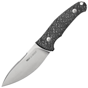 Viper Nordlys Carbon Fiber Bohler N690 Fixed Blade Knife w/ Sheath 4046FC