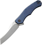 Viking Tactics RekkeR Framelock Blue Titanium Folding CPM-20CV Pocket Knife ACG4