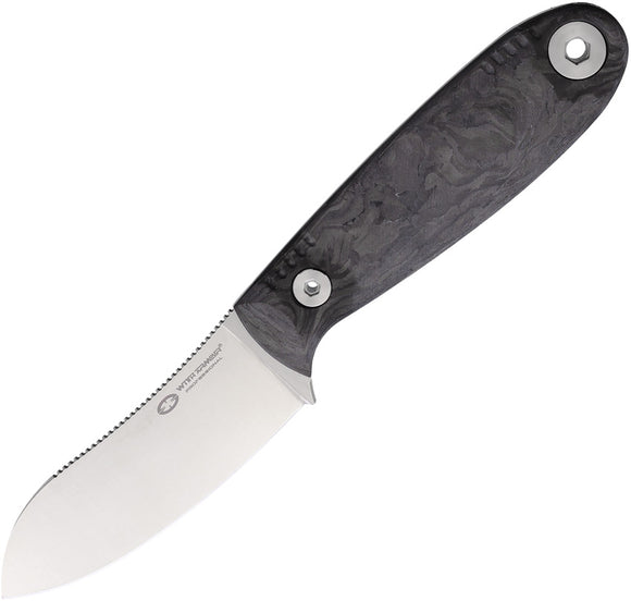 WithArmour Ness Muk 2 Carbon Fiber VG-10 Fixed Blade Knife w/ Sheath 07970CFBK