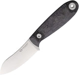 WithArmour Ness Muk 2 Carbon Fiber VG-10 Fixed Blade Knife w/ Sheath 07970CFBK