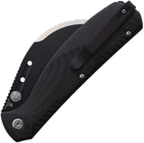 WithArmour Porcini Slip Joint Black Micarta Folding VG-10 Pocket Knife HY12760BK