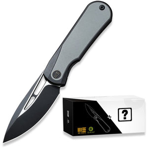 We Knife Mystery Box Baloo Black Titanium & Gray G10 Folding 20CV Knife 210331MB