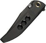 We Knife Ezinta Framelock Black Titanium Folding Bohler M390 Pocket Knife 220411