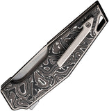 We Knife OAO (One and Only) Titanium & Aluminum Foil Folding 20CV Knife 230011
