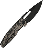 We Knife Reveille Framelock LTE Desert Terrian Titanium Folding M390 Pocket Knife 230573