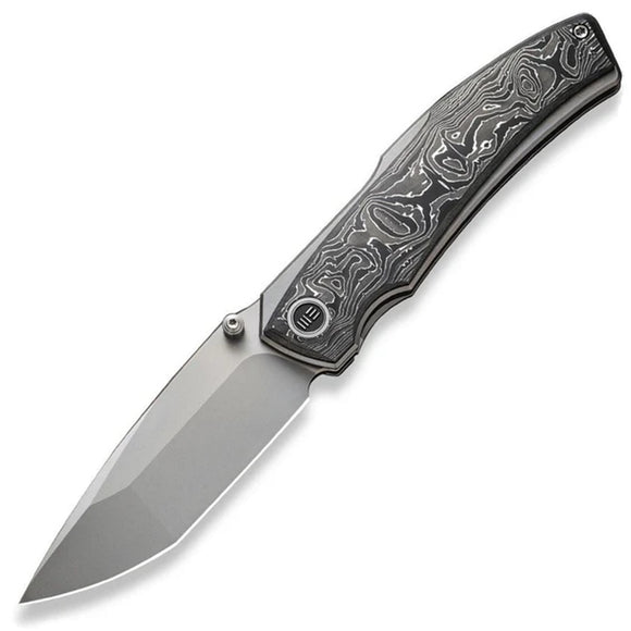 We Knife Swordfin Linerlock Titanium & Aluminum Foil Carbon Fiber Folding 20CV Knife 230673