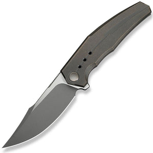 We Knife Kyklos Framelock Bronze Titanium Folding Bohler M390 Pocket Knife 230862