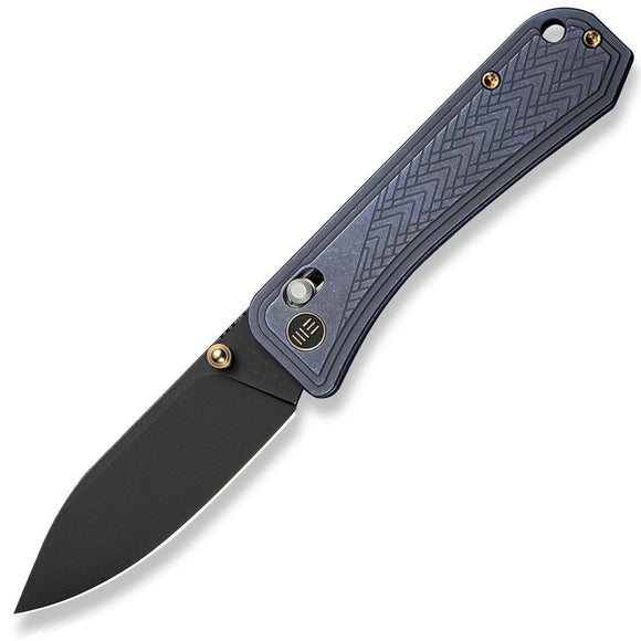 WE Knife Bougie Banter Crossbar Lock Blue Titanium Folding S45VN Pocket Knife 240091