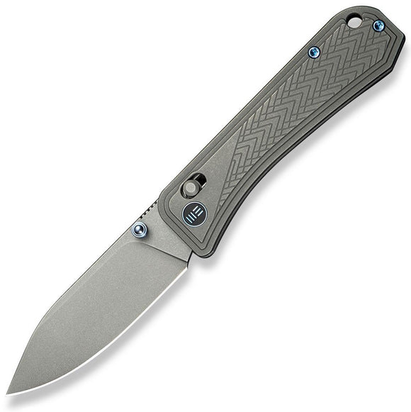 WE Knife Bougie Banter Crossbar Lock Gray Titanium Folding S45VN Pocket Knife 240092