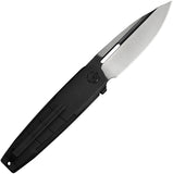 We Knife Hull Linerlock LTE Black Titanium Folding M390 Pocket Knife 240461