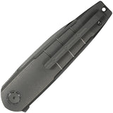 We Knife Hull Linerlock LTE Gray Titanium Folding M390 Pocket Knife 240462