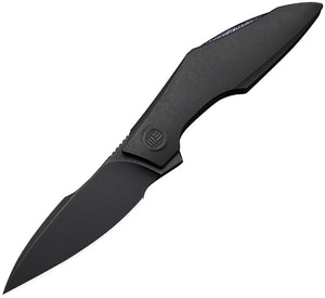 We Knife Krait Snake Linerlock Black Titanium Folding Bohler M390 Pocket Knife 240841