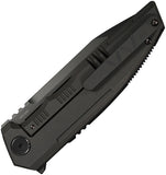We Knife Breach LTE Framelock Charcoal Gray Titanium Folding M390 Pocket Knife 250771