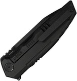We Knife Breach LTE Framelock Black Titanium Folding M390 Pocket Knife 250772