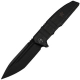 We Knife Breach LTE Framelock Black Titanium Folding M390 Pocket Knife 250772