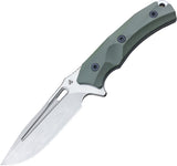 WE KNIFE CO Vindex Green G10 Handle Stainless Satin Fixed Blade Knife 802A