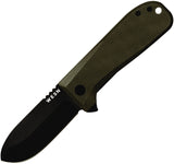 Wesn Goods Allman Linerlock OD Green G10 Folding CPM-S35VN Pocket Knife N0415