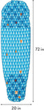UST Freestyle Sleeping Mat Con Blue 72" x 20" Sleeping Matress 10459
